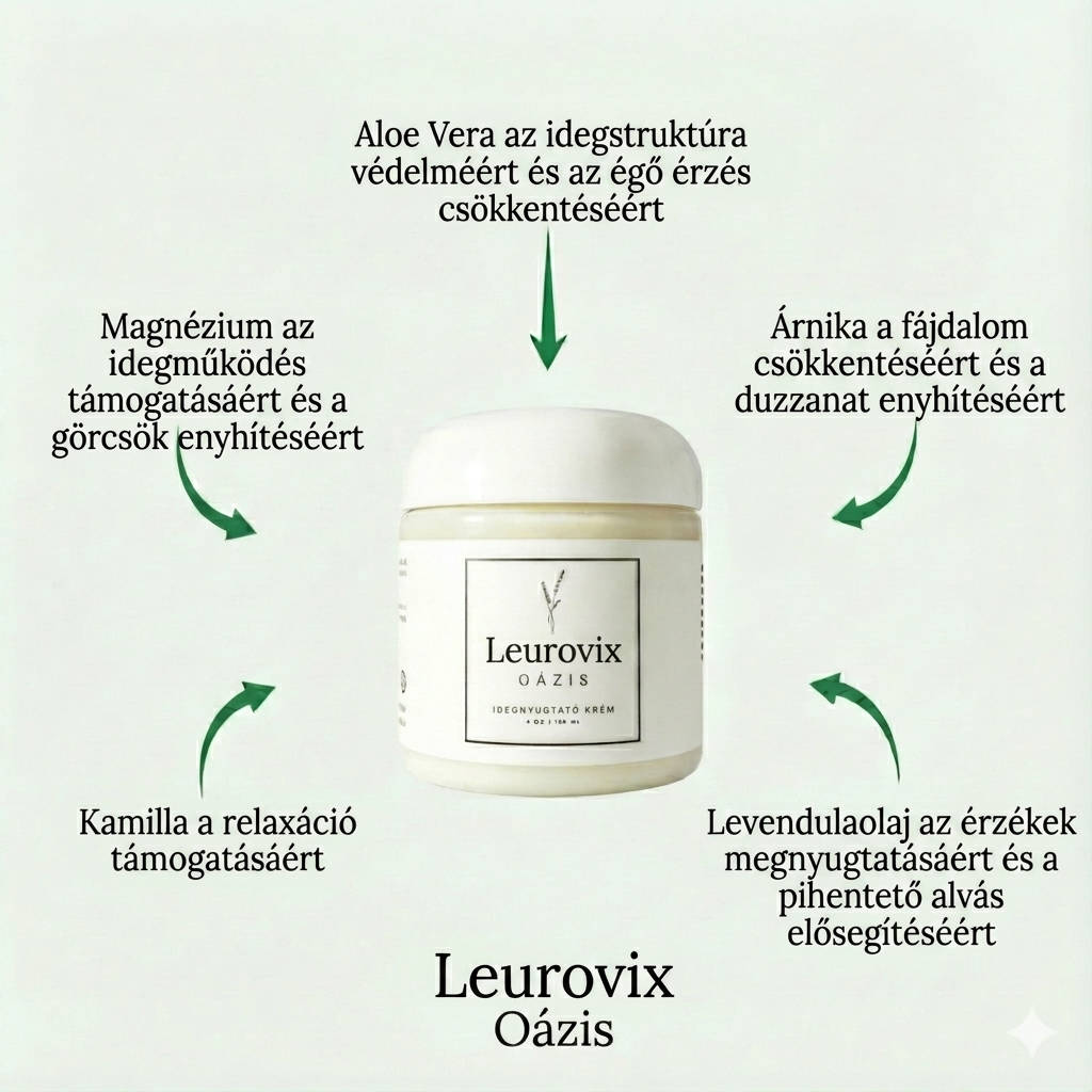 Leurovix™ — Szüntesse meg az idegi eredetű kellemetlenségeket belülről.